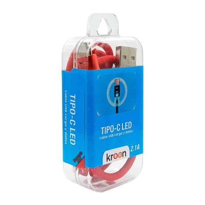 CABLE LED PARA TIPO C KROON 2A