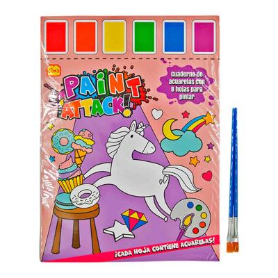 CRAYITOONS ACUARELA UNICORNIOS