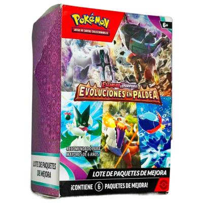 BARAJA POKEMON TCG ESCARLATA Y PÚRPURA EVOLUCIONES EN PALDEA