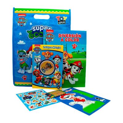 LIBRO REUSABLE LOL Y PAW PATROL