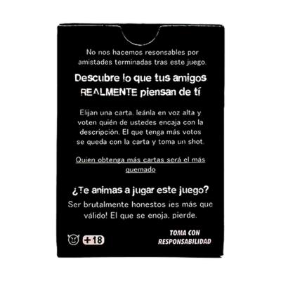 QUEMADOS JUEGO DE CARTAS