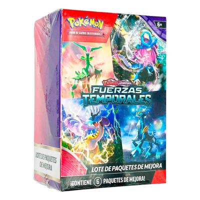 LOTE DE MEJORA POKEMON TCG ESCARLATA Y PÚRPURA FUERZAS TEMPORALES
