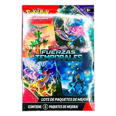 LOTE DE MEJORA POKEMON TCG ESCARLATA Y PÚRPURA FUERZAS TEMPORALES