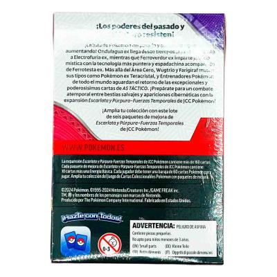 LOTE DE MEJORA POKEMON TCG ESCARLATA Y PÚRPURA FUERZAS TEMPORALES