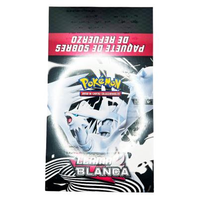 CAJA DE SOBRES POKEMON TCG ESCARLATA Y PURPURA LLAMA BLANCA