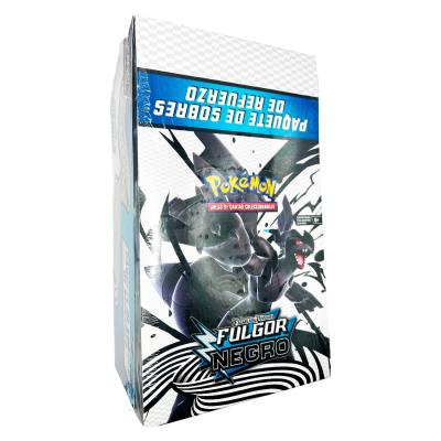 CAJA DE SOBRES POKEMON TCG ESCARLATA Y PURPURA FULGOR NEGRO